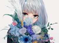 动漫女生头像，听闻远方有你，动身跋涉千里