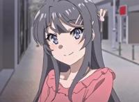 「第105期」动漫女头：樱岛麻衣无水印女生头像