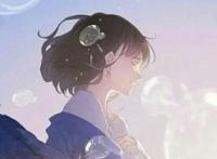 动漫女头：我认为最美好的事，是人潮拥挤你自然而然牵紧我的手