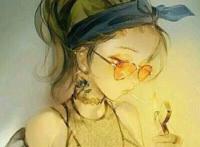 动漫女头：我变成荒凉的景象，变成无所谓的模样