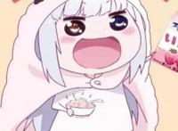 动漫女头丨挡到我喝西北风了