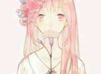 动漫女头：可能我撞了南墙才会回头吧，可能我见了黄河才会死心吧