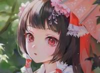 二次元动漫风女头：次次回头，满是遗憾