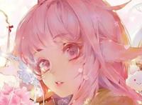 动漫可爱女头梦幻意境