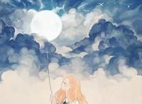 动漫可爱女头梦幻意境