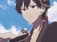 动漫男生头像，一个人走路，是和地球的单独约会