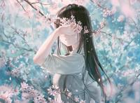 动漫壁纸、头像｜P站精选｜寒冷冬日，你比春天先到一步