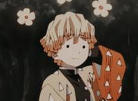 「第108期」动漫男头：鬼灭之刃我妻善逸无水印男生头像