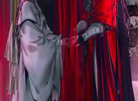 天画漫画，谢怜花城牵手成功，新情头得到，身高差好萌