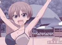 《宇崎学妹想要玩》宇崎花和樱井真一，动漫头像，情头自剪分享