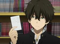 “世间情头千千万，这个男人占一半”来接受折木的美颜暴击吧！