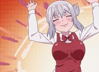 《魔术学姐》笨拙学姐和闷骚学弟，动漫头像情头自剪分享