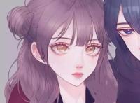 情侣头像：满天繁星，不及你～