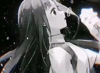 动漫情头今天的晚霞和你一样甜