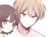 动漫情头今天的晚霞和你一样甜