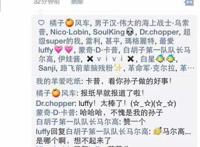 假如海贼王有了朋友圈，索隆和山治是情侣头像，汉库克封面全路飞