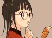 鬼灭之刃情头，善逸表情超宠溺，蛇恋对望超有爱，读者：磕到糖了