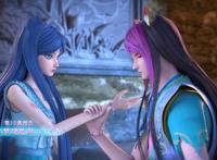 叶罗丽冰莲花10，冰公主恢复记忆，新情头得到，颜爵为她而来