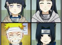 二次元动漫情侣头像：火影忍者情头鸣人佐助雏田