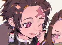 微信头像动漫情头鬼灭之刃