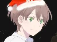 圣诞动漫情头：以爱你为内容，以余生为落笔