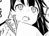 招桃花的温柔动漫黑白女生头像