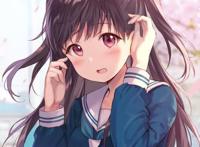 超火女生动漫头像：过往不恋，未来不迎，当下不负