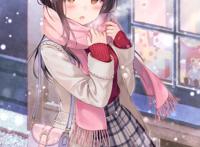 超火女生动漫头像：过往不恋，未来不迎，当下不负