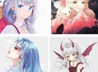 动漫女生头像：好想知道像小熊打滚一样的喜欢是什么样的喜欢