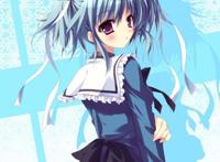 动漫头像：不是每个女生都肯为你转身，每次转身都有不同的意义！