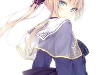 动漫头像：不是每个女生都肯为你转身，每次转身都有不同的意义！