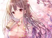 动漫女生头像：你没有如期归来，而这正是离别的意义