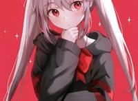 动漫女生头像：南风未起念你成疾