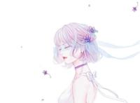 动漫女生头像：把爱你的心伪装起来，希望你能够和她幸福