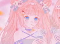 二次元可爱闺蜜头像｜擦肩而过