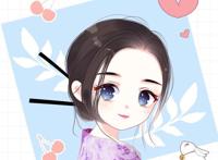 女生卡通头像设计，换上喜欢的头像，去见你想见的人