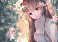 唯美动漫女生头像：希望好心情每天照常营业烦心事永久打烊