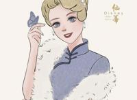 复古风动漫女生闺蜜头像