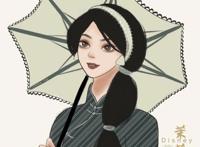 复古风动漫女生闺蜜头像