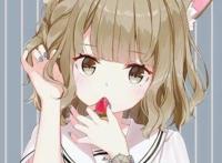 动漫可爱萌系头像壁纸：众生皆苦，你是草莓味！