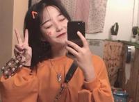 第482期｜女生头像：1119橙色系阳光女孩女生头像