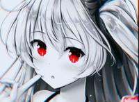 暗黑系动漫女头像