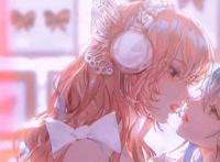 周二闺蜜头像控动漫少女头像