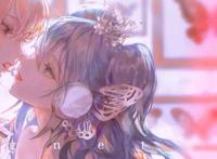 周二闺蜜头像控动漫少女头像