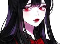 暗黑动漫二次元女生头像壁纸：没有你的世界，毁了也无所谓