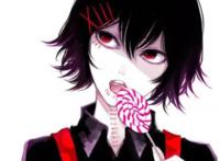 暗黑动漫二次元女生头像壁纸：没有你的世界，毁了也无所谓