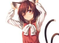 二次元动漫头像：长着耳朵的梦幻女生“狐妖小仙女”了解一下！