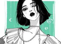 高冷霸气御姐动漫卡通闺蜜头像