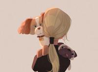 动漫头像｜优质卡通简约超甜的闺蜜头像