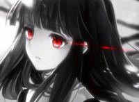 动漫头像：暗系少女系列